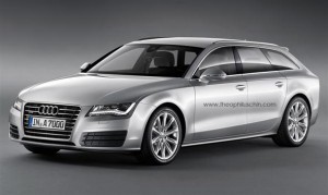 Audi A7 Avant, ilustraciones