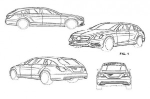 Mercedes CLS Shooting Brake, filtrado