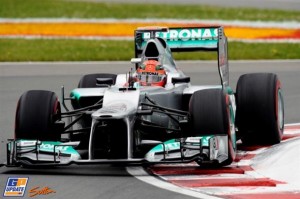 Michael Schumacher apunta alto en Canadá