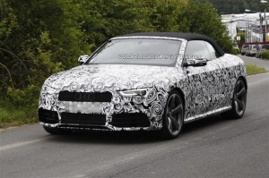 2013 Audi RS5 Cabrio, cazado en Europa