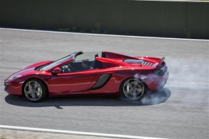 McLaren MP4-12C Spider, oficial