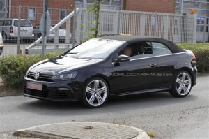 Volkswagen Golf R Cabrio, fotos espía