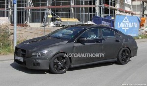 Mercedes CLA 45 AMG, fotos espía