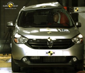 El Dacia Lodgy suspende en seguridad Euro NCAP, el resto obtienen cinco estrellas