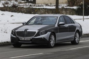 Próximo Mercedes Clase S, con menos camuflaje