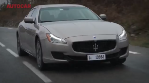 Autocar se sube al nuevo Maserati Quattroporte