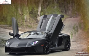 Lamborghini Aventador LP700-4 negro mate a la venta