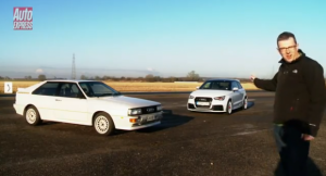 Audi A1 Quattro conoce a su abuelo