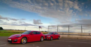 Porsche Panamera GTS vs Mercedes CLS63 AMG
