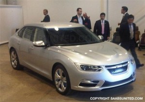 Primera foto del «nuevo» Saab 9-3
