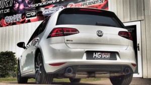Volkswagen Golf GTI bajo el rodillo de HG Motorsport