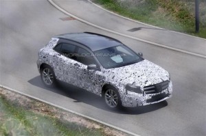 Con menos camuflaje: Mercedes GLA