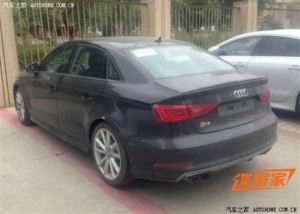 El Audi S3 sedán llega a China