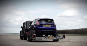 Chris Harris, Ford Fiesta ST y Mercedes G63 AMG en un mismo vídeo