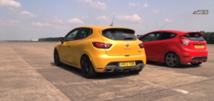 Ford Fiesta ST Mountune vs Renault Clio RS
