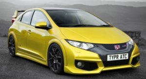 Recreación del Honda Civic Type R 2015