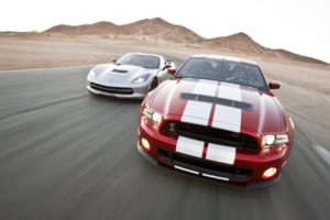 Corvette C7 vs BMW M3 Coupé vs Shelby GT500