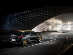 Citroën DS3 Racing Gold Mat, con una combinación de colores peculiar