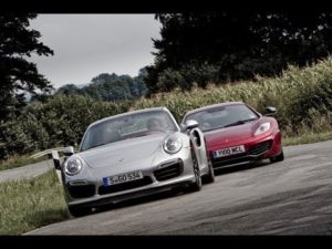 Porsche 911 Turbo S vs McLaren MP4-12C