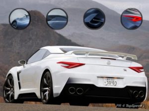 Recreación del nuevo Nissan GT-R que llegará en 2016