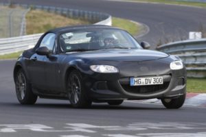 El nuevo Mazda MX-5/Alfa Spider, cazado en Nürburgring