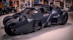 Jay Leno y el batmovil