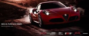 El configurador del Alfa Romeo 4C, disponible