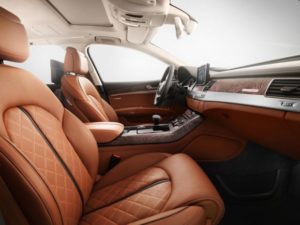 Audi A8L W12 Exclusive Concept: interior lujoso de carrocería larga