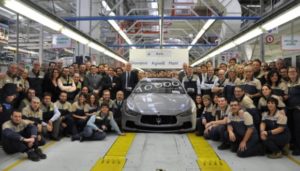 Maserati produce 10.000 unidades en la planta de «Grugliasco»