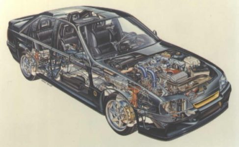 Lotus Omega: una berlina de 4 puertas que cogía los 283 km/h 2