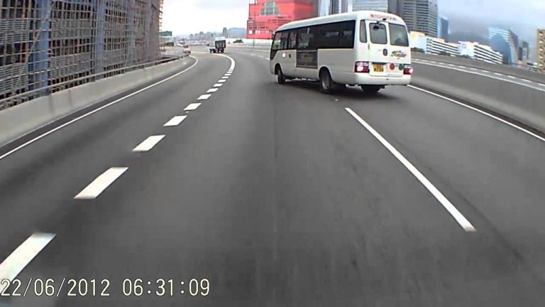 Derrapes con el autobús