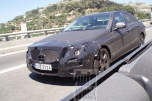 Nuevo Mercedes Clase E, cazado