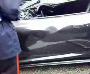 Así quedó el Aston Martin DBS accidentado en Quantum of Solace