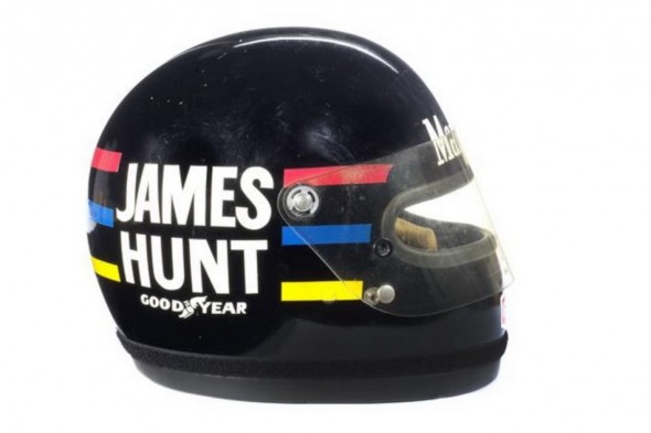 A subasta el casco de James Hunt 4