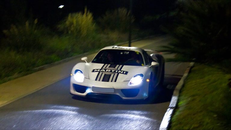 Porsche 918 Spyder, cazado muy de cerca