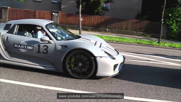 Cazado en vídeo: Porsche 918 Spyder
