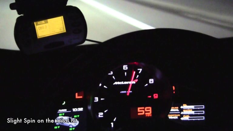 El 0-100 km/h del McLaren MP4-12C