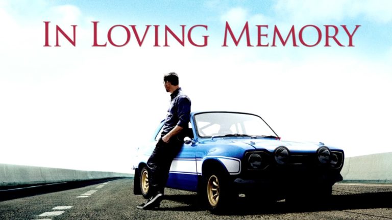 Vídeo-homenaje a Paul Walker
