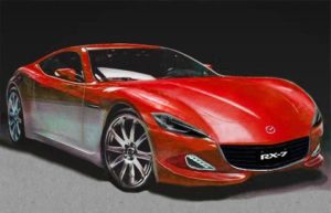 Próximo Mazda RX-7, ilustrado