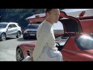 Espectacular: nuevo anuncio del Mercedes SLS
