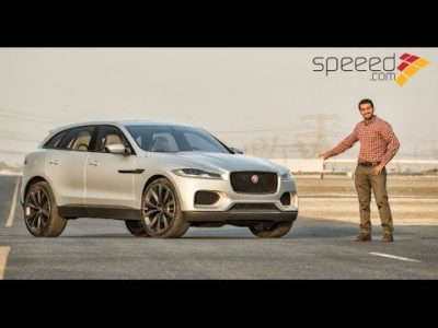Jaguar lleva a Dubai un C-X17 de color plateado