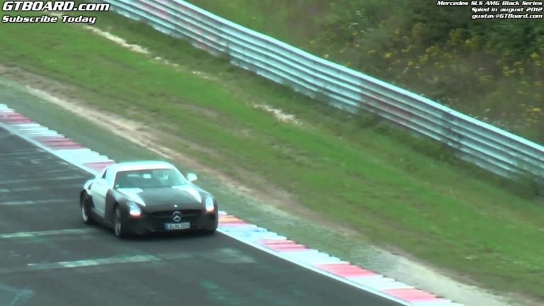 Mercedes SLS AMG Black Series, cazado en vídeo