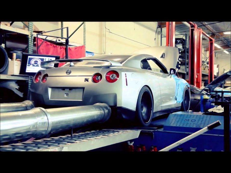 SP Engineering Nissan GT-R SPE 1000-R, en el dyno