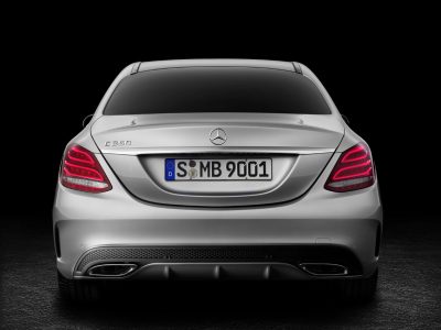 Mercedes-Benz C250, AMG Line, Avantgarde, Diamantsilber metallic, LederCranberryrot/Schwarz, Zierelemente Holz Esche schwarz offenporig,  (W205),2013