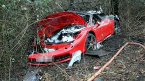 Mueren tras sufrir un terrible accidente a bordo de un Ferrari 458 Spider