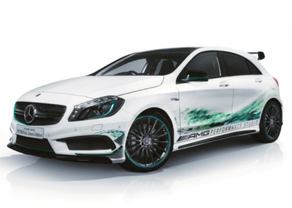 Mercedes A45 AMG Petronas Green Editon, directo al Salón de Tokio 1