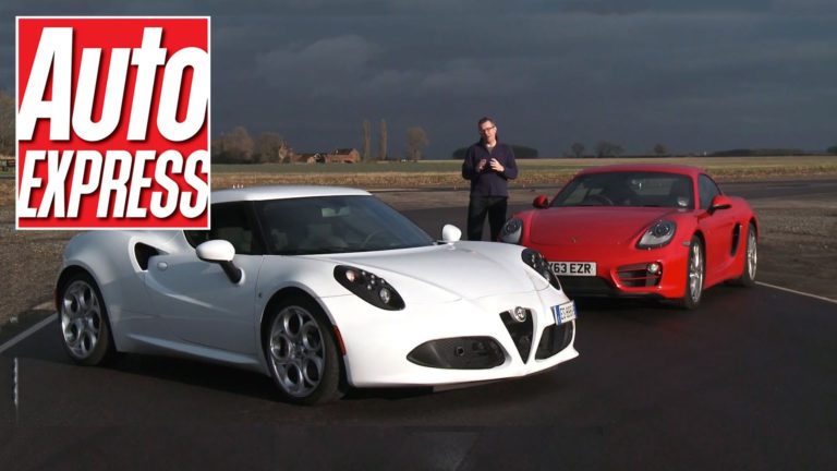 Porsche Cayman vs Alfa Romeo 4C