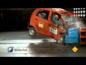 Tata Nano: Cero estrellas en la prueba GlobalNCAP