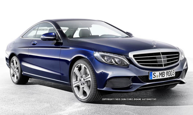 Ilustraciones del próximo Mercedes Clase C Coupé