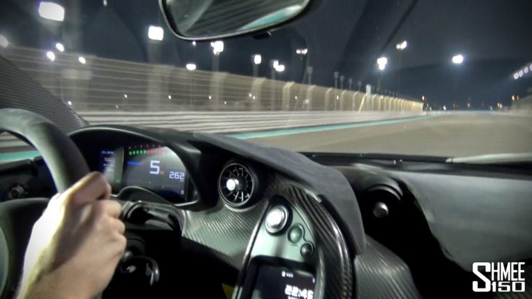 Lo mejor para San Valentín: on-board del McLaren P1 en Yas Marina
